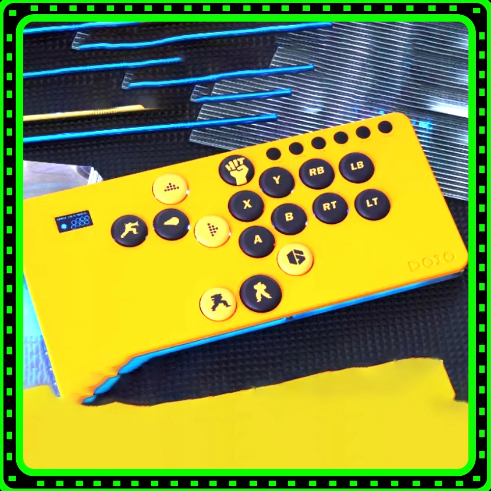 

DOIO Mini Hitbox MIXBOX KBHX-01HE PRO Aluminum Magnetic Switch Keyboard Game RGB Keyboard PS4 PS5 Switch Joystick TEKKEN SF KOF