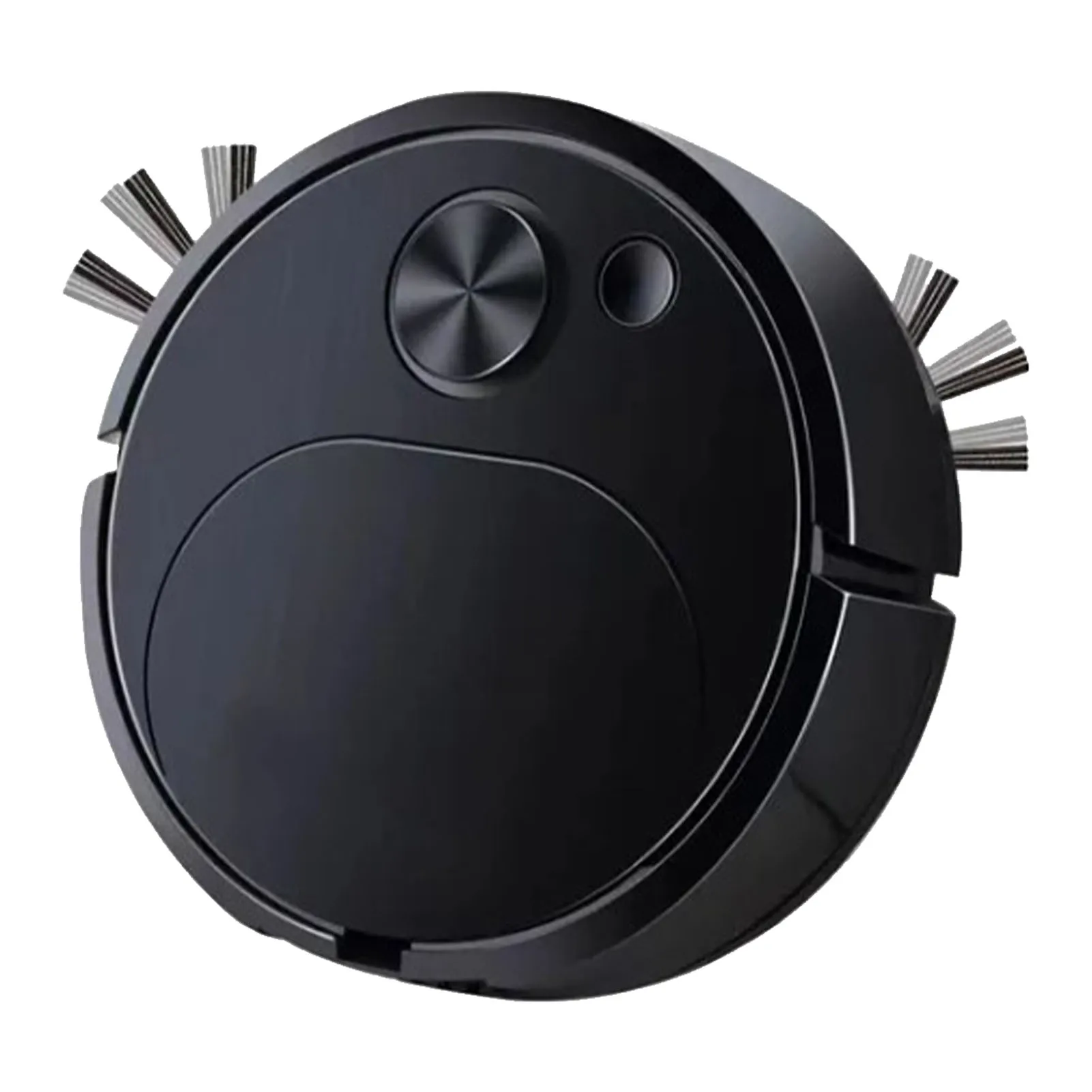 掃除ロボット ブラック 効率的 低騒音 充電式 コンパクト 多機能 自動掃除機 オフィス用モップ