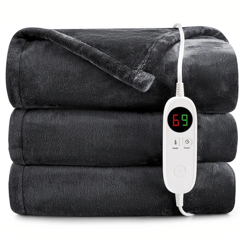 Soft Warm Extra Large 50x60 Inch Electric Heated Blanket