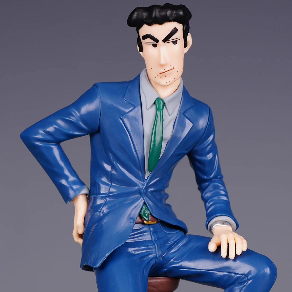 18,5 cm Crayon Shin-Chan Anime Hiroshi Amanohara Anzug Action Figur Spielzeug Sammlung Modell Für Kinder Weihnachten Geschenk