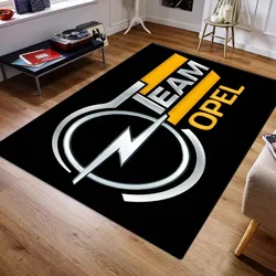 OPEL-alfombras con estampado de coche para el hogar, alfombras suaves de área grande para sala de estar, dormitorio, habitación de niños