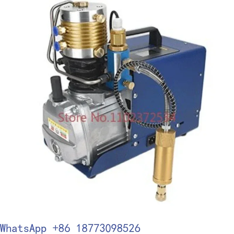 

Китай 4500 фунтов на квадратный дюйм/30 МПа усилитель воздушного компрессора высокого давления PCP с двухступенчатым сжатием для Airgu n Riffle Senapan Angin