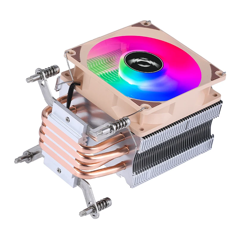 Air-cooled Cooler Xeon X99 X79 E5 Cpu Fan 2/4/6 Heat Pipe Radiator 4pin/PWM Compatible LGA2011 2066 115x 1200 1700 1851 I5 I7 I9