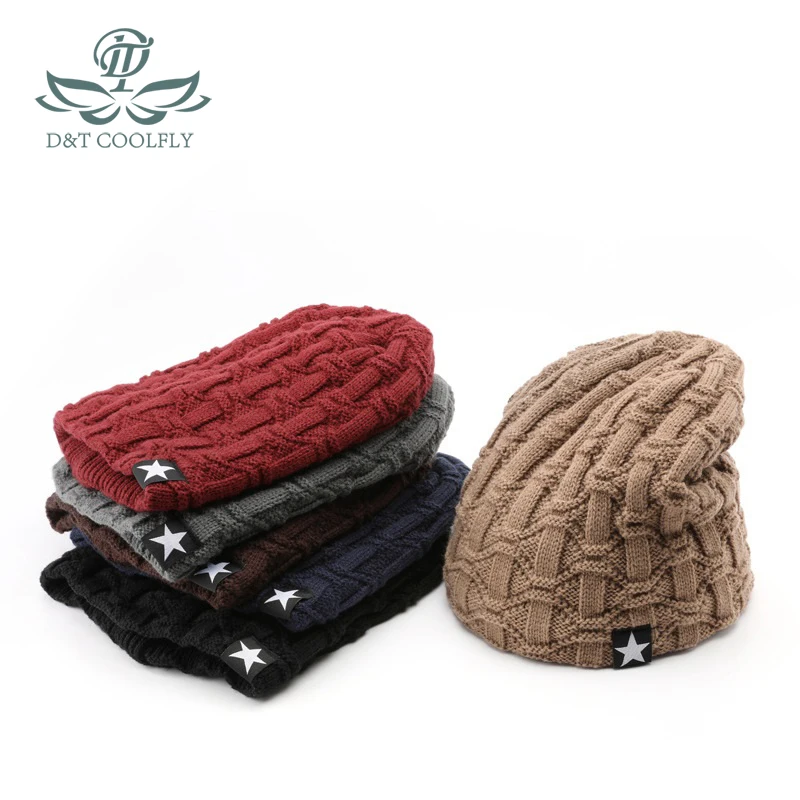 D & T 2023 남녀공용 풀오버 모자, 신축성 있는 양모 소재, 조절 가능한 보온, 다목적 솔리드 캐주얼 트렌드 모자, 신상 패션, 겨울