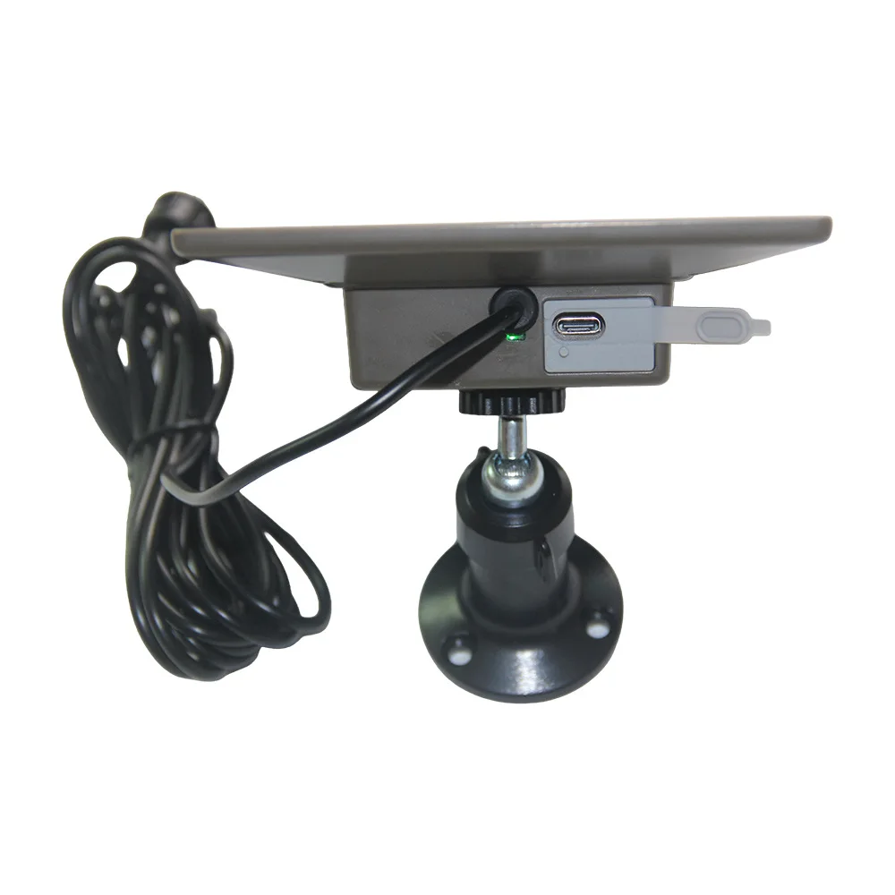 Monocrystalline Solar Module Solar Camera Charger 22 High Efficiency 300cm Extended Cable High Efficiency Solar Panel