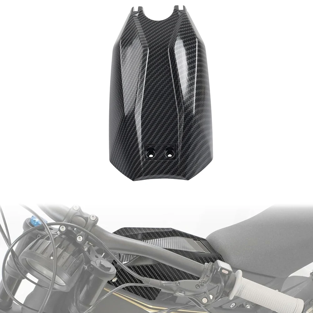 Motorcycle Battery Cover Guard Protector Carbon Fiber Pattern for Talaria Sting MX3 MX4 Electric Dirt Bike