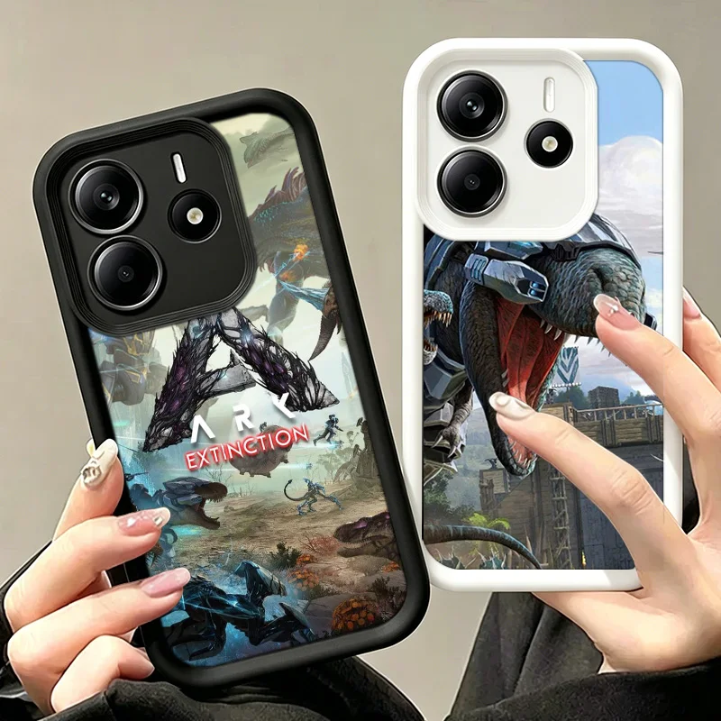 Coque de téléphone Game ARK Survival Evolved pour Xiaomi Poco M8 X7 X6 X5 M7 Pro F8 F7 15T Ultra Mi 17T 17 Pro Max 15 14T 14 Pro