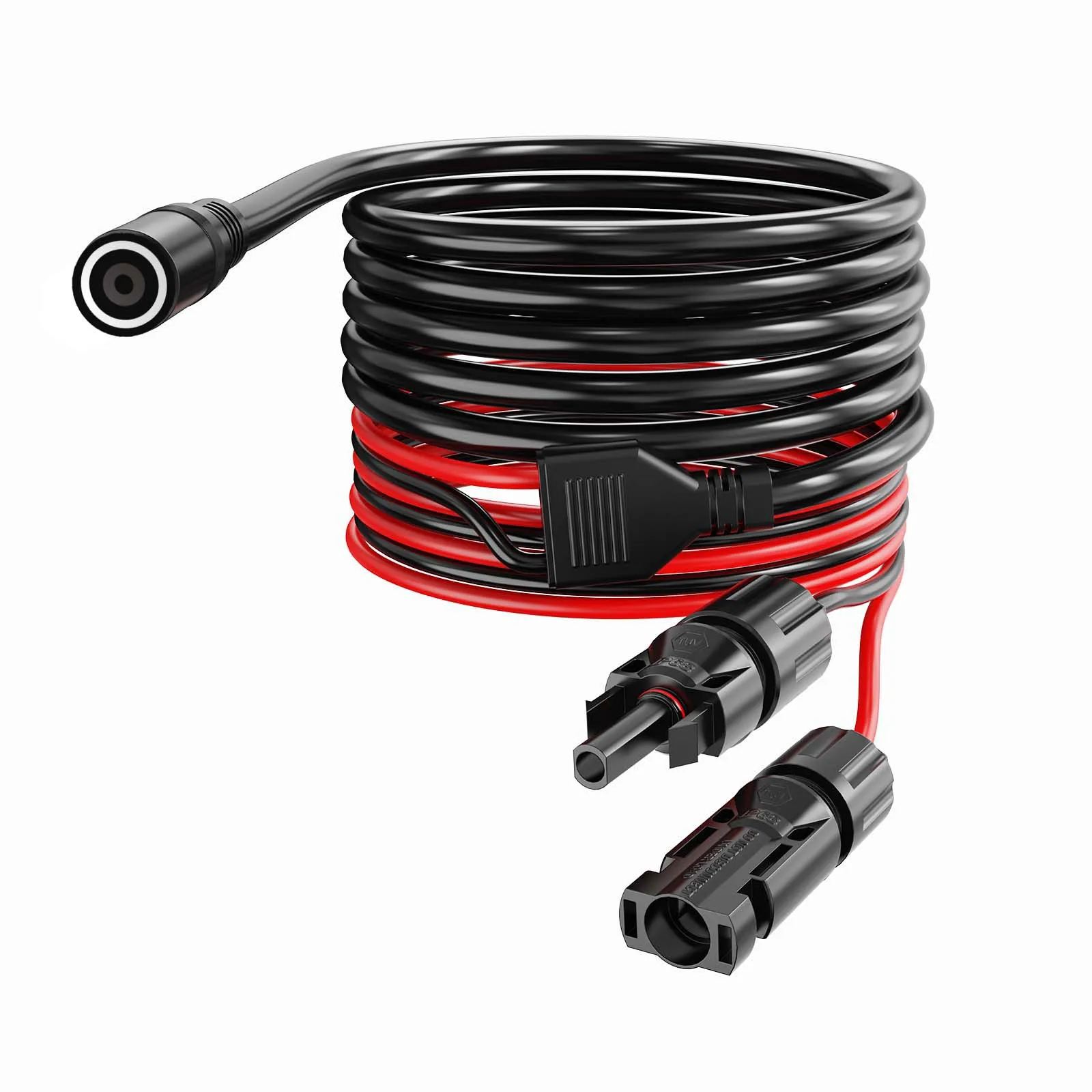 DC8020 Female to Solar Connector Cable Compatible with Jackery SolarSaga 500x 200W 100W 40w Portable Solar Panel MC4