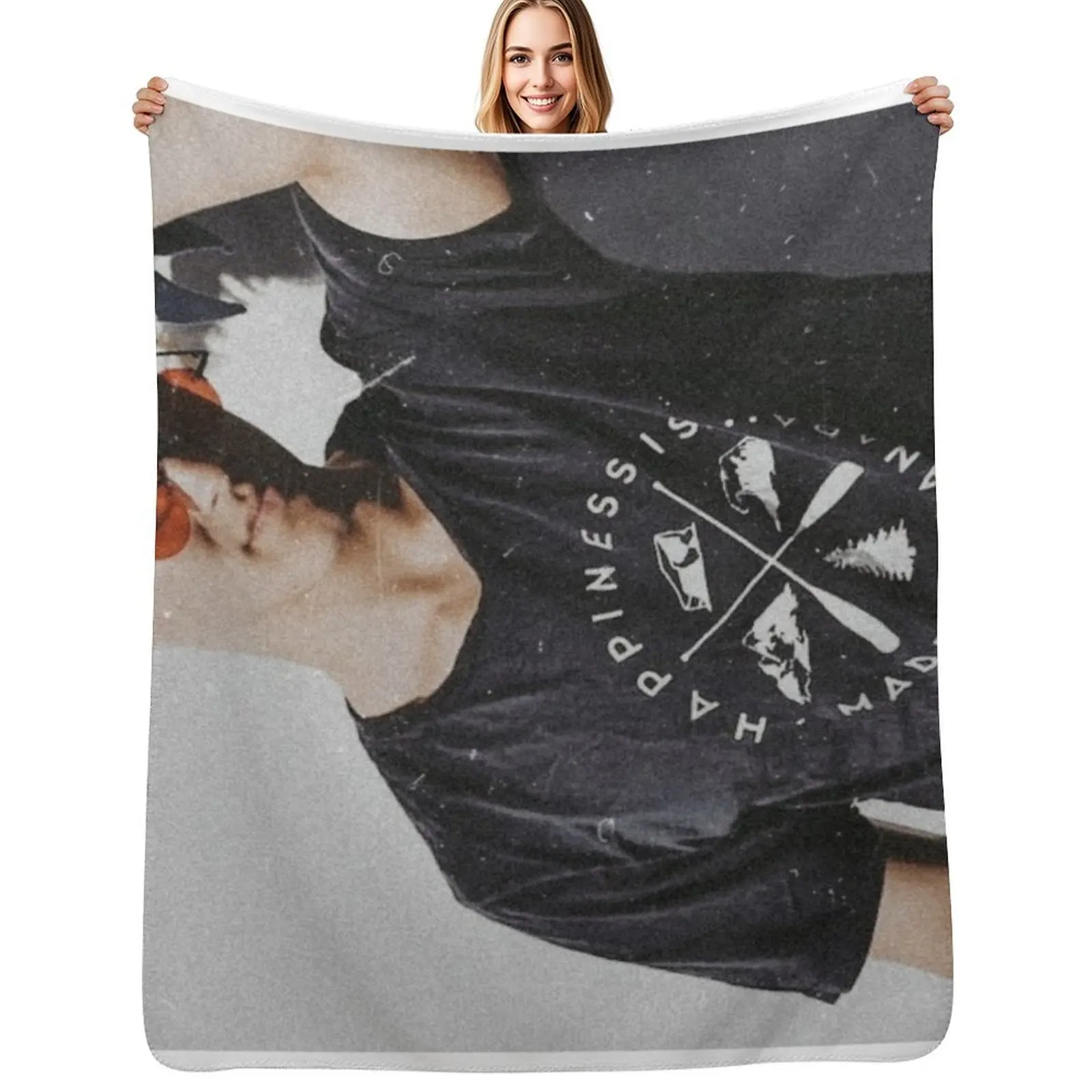 

Charlie Gillespie Throw Blanket Air Conditioner Soft Blanket for Office Home