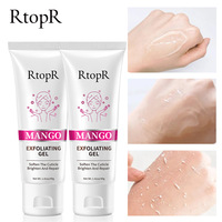 Mango Face Exfoliating Gel Facial Exfoliating Scrub Cleanses Remove Blackhead Moisturizing Shrink Pores Face Care