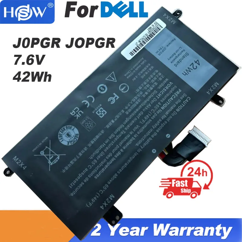 

7.6V 42Wh Laptop Battery J0PGR JOPGR For Dell Latitude 5285 5290 2-in-1 T17G X16TW T17G001 Notebook Bateria FTH6F 1WND8