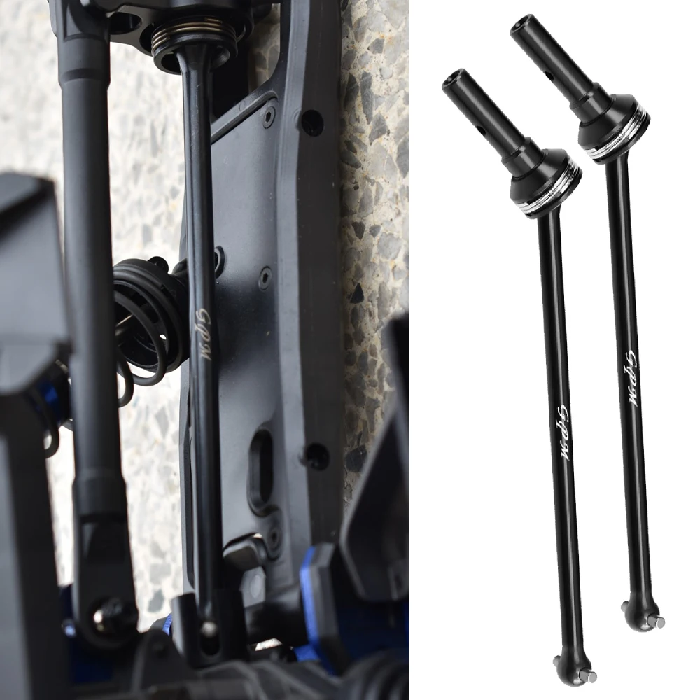 

GPM Metal Steel Front Rear CVD Drive Shaft 9553 9558 9554 9557 for Traxxas 1/8 4WD Sledge 6S 95076-4 Monster Truck RC Cars