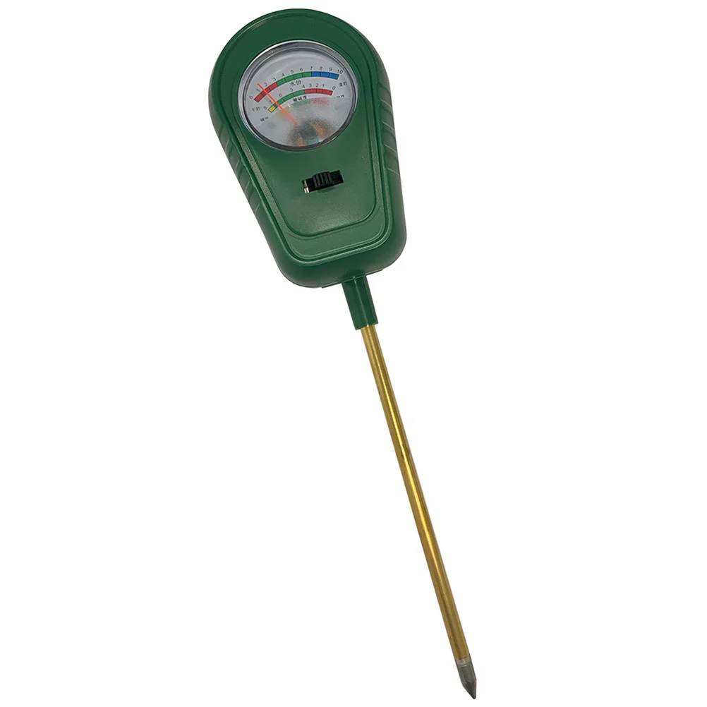 أداة اختبار التربة، جهاز اختبار التربة في الحديقة لدرجة درجة الحموضة والرطوبة، مقياس الرطوبة المحمول خفيف الوزن للنباتات في الحديقة #4