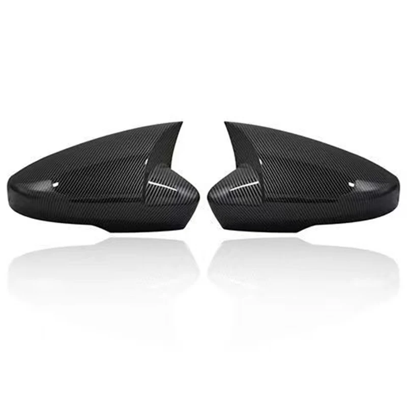 for Skoda Octavia Mk3 A7 5E 2014 2015 2016 2017 2019 for T-ROC Glossy Black Car Rearview Mirror Covers Side Wing Mirror Caps