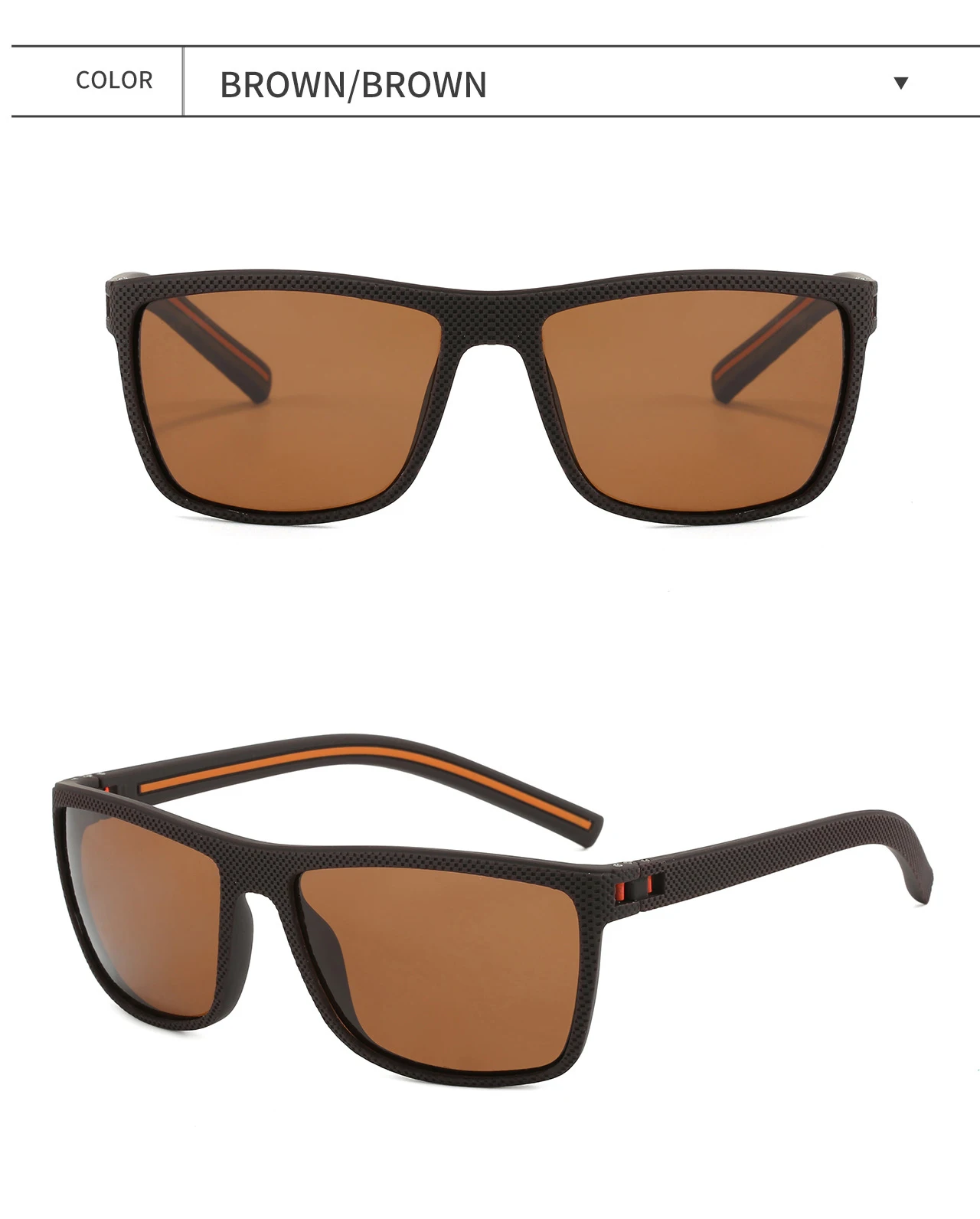 1/2PCS Polarisierte Fahren Sonnenbrille Männer Sonnenbrille Frauen UV400 Platz Retro Sonnenbrillen Outdoor Sport Brillen Angeln Schutzbrillen – Detail 13