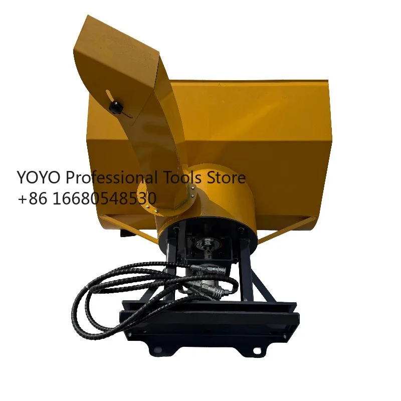 Accessoire de souffleuse à neige à haute efficacité 4LK pour mini-chargeuse sur pneus, chargeuse sur chenilles, chargeuse sur roues à vendre