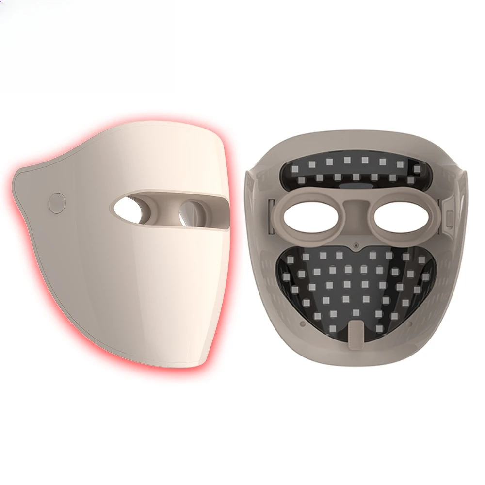 Mask Light Therapy Red Blue Green Photon Facial Therapy Beauty Instrument Light Emitting Diode Light Therapy Mask