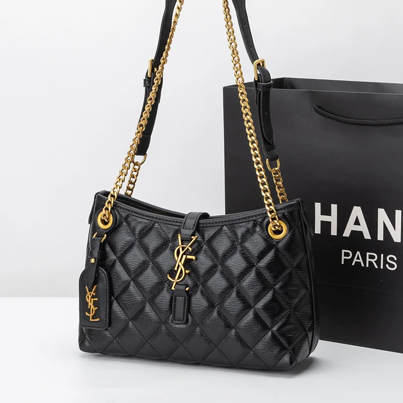 

Women's bag niche new shoulder bag high-end messenger bag temperament versatile underarm bag fashion commuter handbag