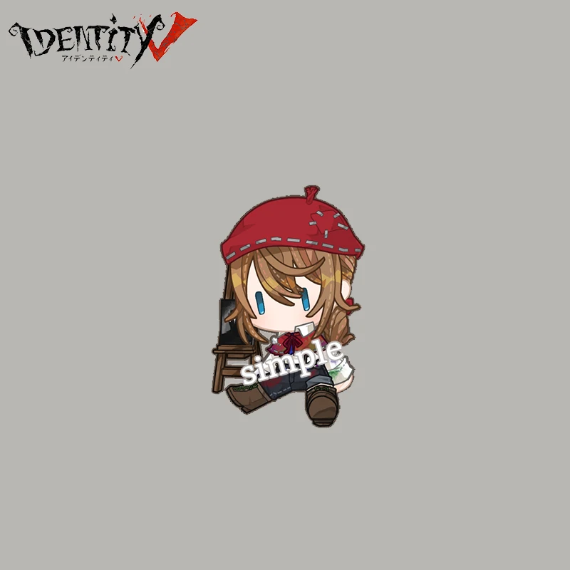 Cute Anime Game Identity V Acrylic Keychain Embalmer Doctor Gardener Coordinator Seer Postman Cartoon Figures Key Chain Llaveros