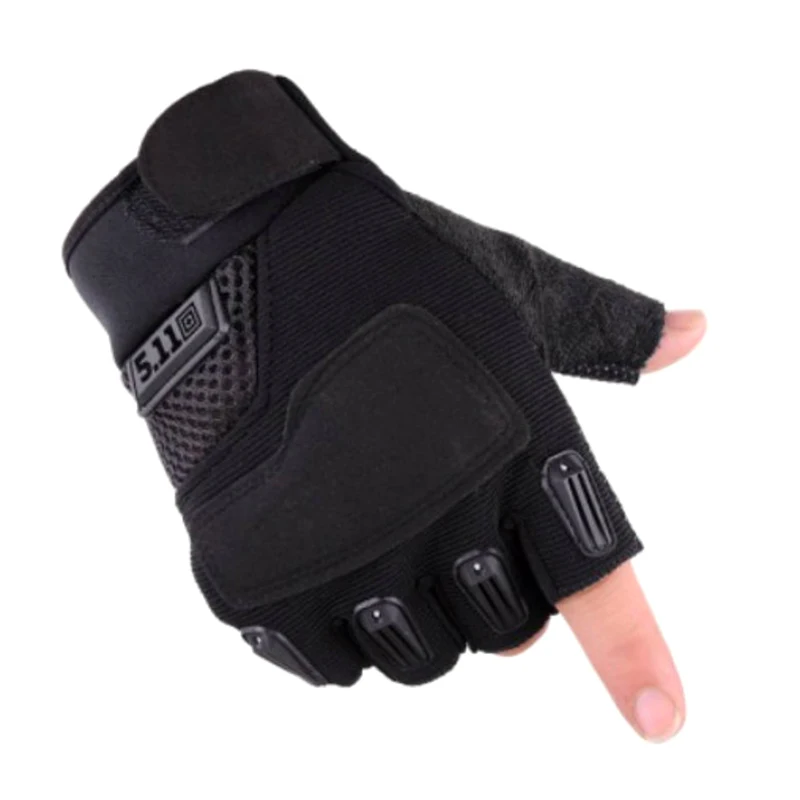 Workout Gloves For Men Women Half Finger Glove With Wrist Wrap For Sport Weight Lifting Training Bicycle Motorcyclist Gym Glove