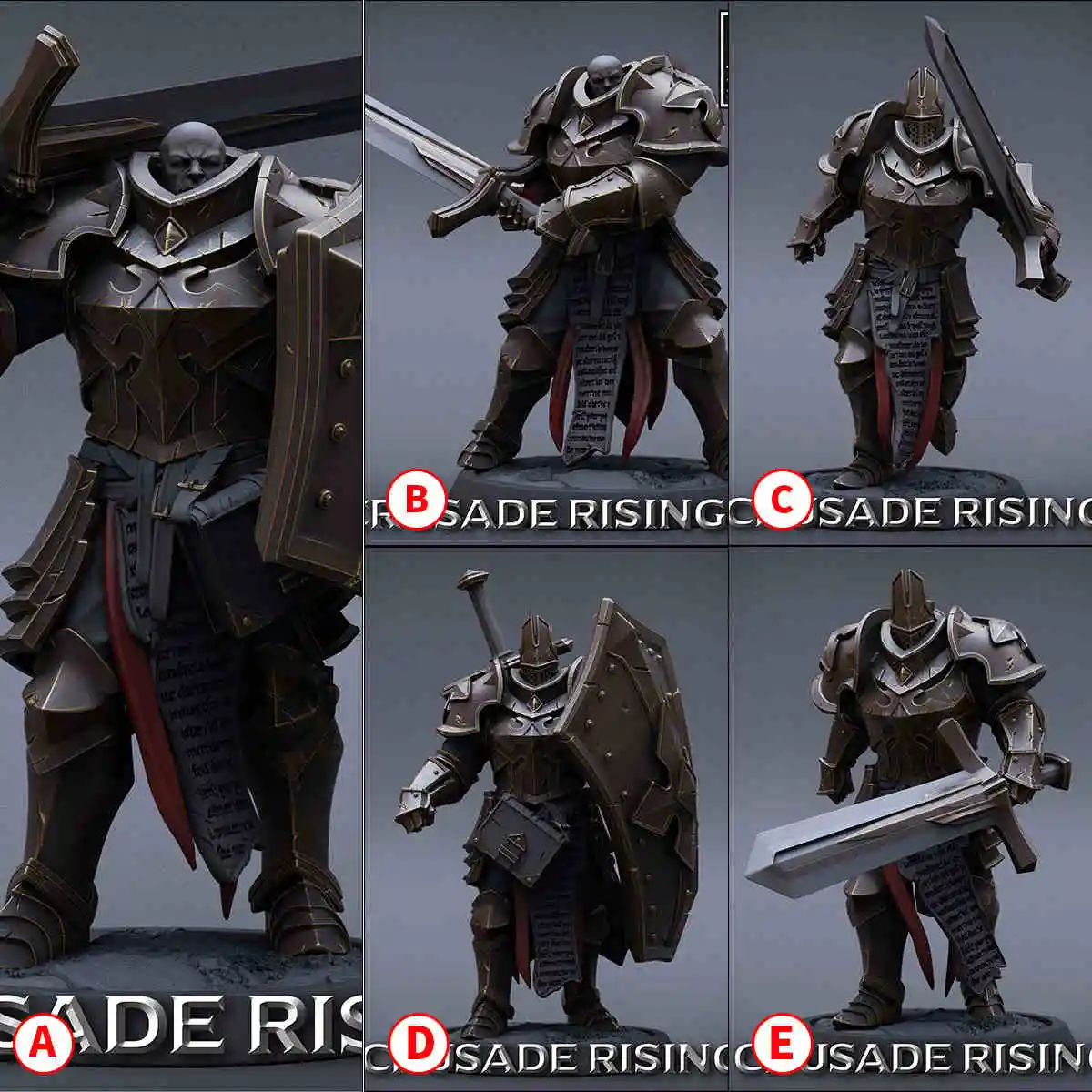 【 Templar 】 DND Running Team Chess Model