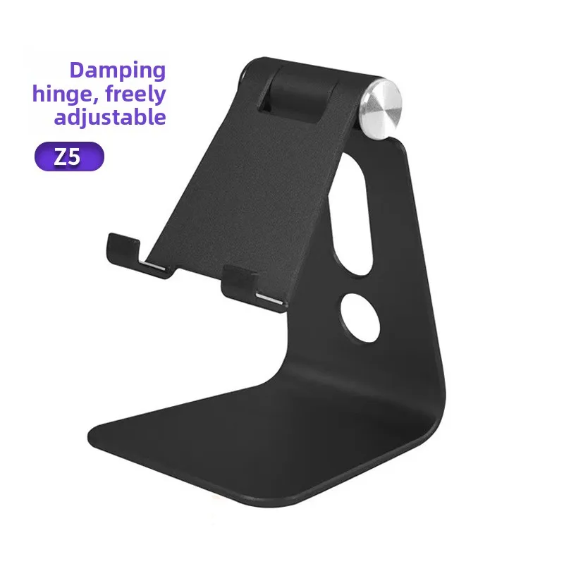 

Aluminum Alloy Mobile Phone Pad Desktop Holder Stand for iPhone 13 14 Pro Tablet Stand Lazy Live Portable Folding Phone Stand