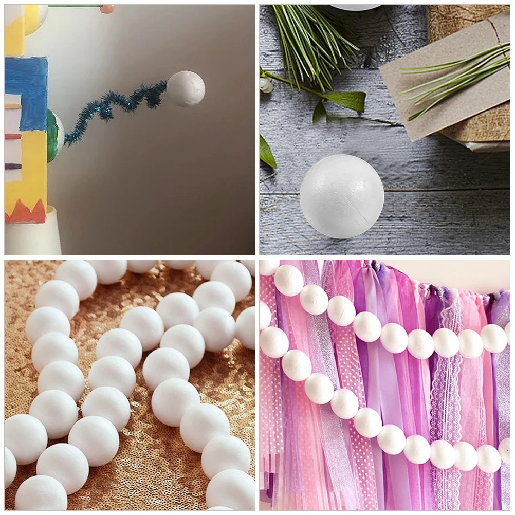 100 قطعة للحرف اليدوية الإبداعية الاطفال Diy بها بنفسك لوازم رياض الأطفال مشاريع فنية كرات كرة صغيرة لعبة الحفلات الحرفية