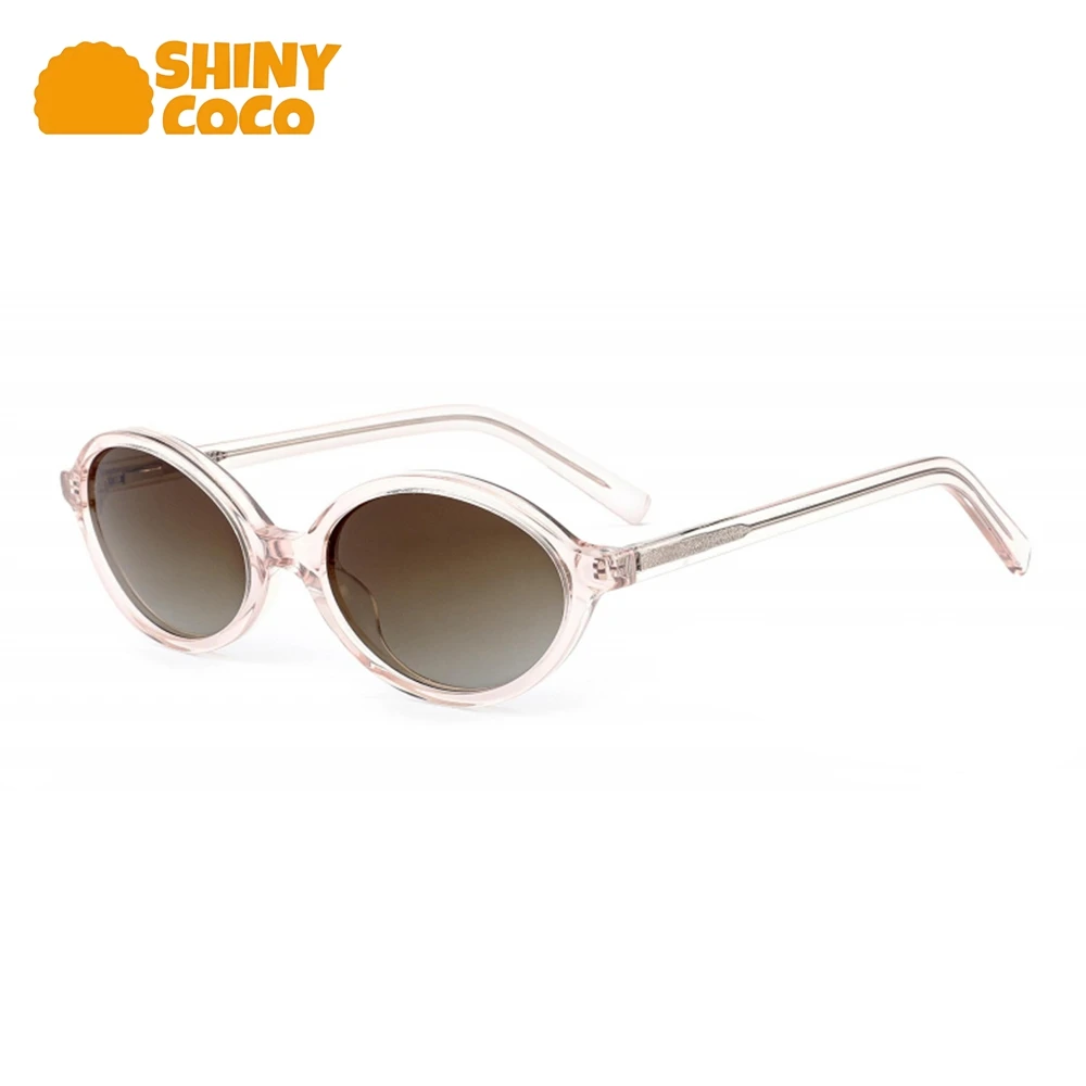 

ShinyCoCo Luxury Brand Cat Eye Small Frame Board New Fashionable Sunglasses High End Board Sunglasses