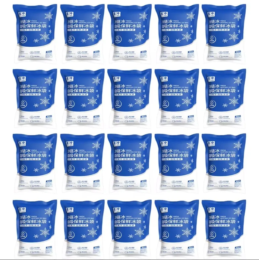 

10 шт., Многоразовые Пакеты для льда, 120-400 мл