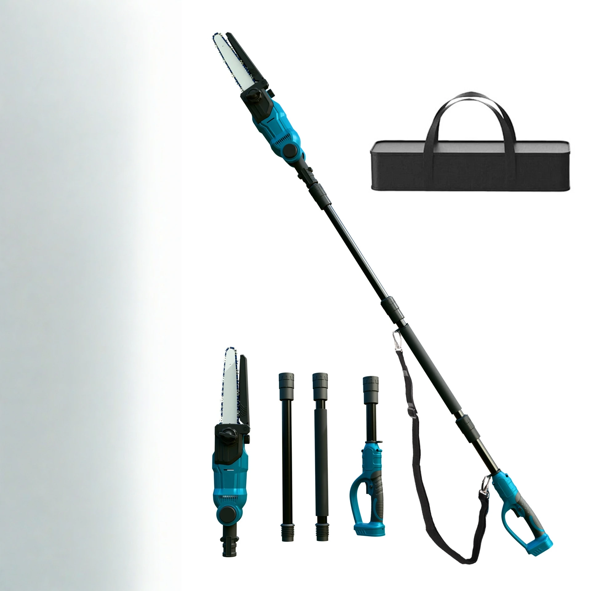 Electric High Branch Saw, High Altitude Tree Pruning, Extended High Branch Pruning Outdoor Professional Tree Felling And Logging