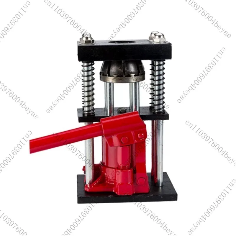 D-type 8-tooth Hand Plastic Hose Crimper Hose Crimping Tool Benchtop Hydraulic Clamp High Pressure Tube Crimping Machine