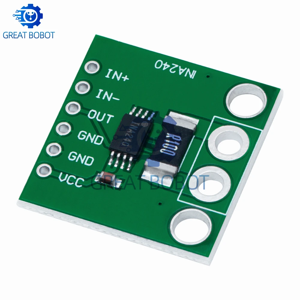 1~10PCS INA240A1 Current Detection Amplifier Module Dual Way Current Monitoring Collection