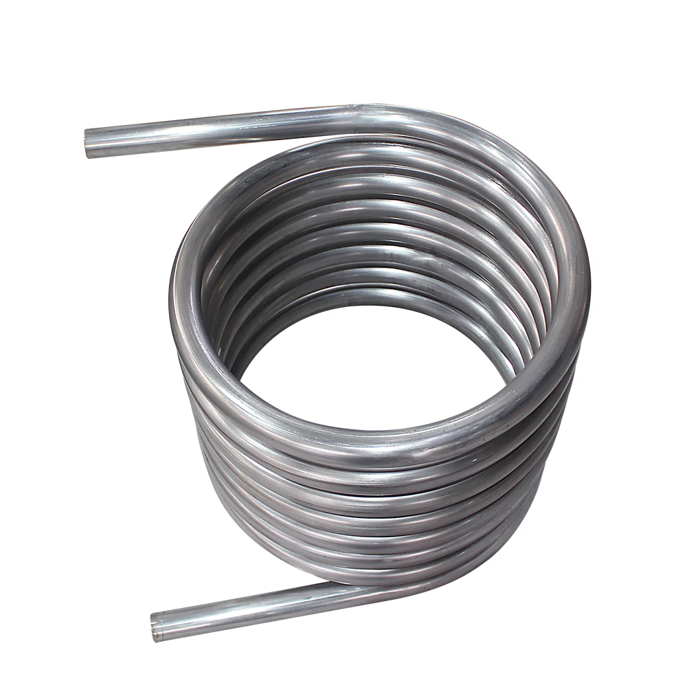 Custom Stainless Steel Spiral Coil Bend Finned Tube Industrial Heat Exchanger