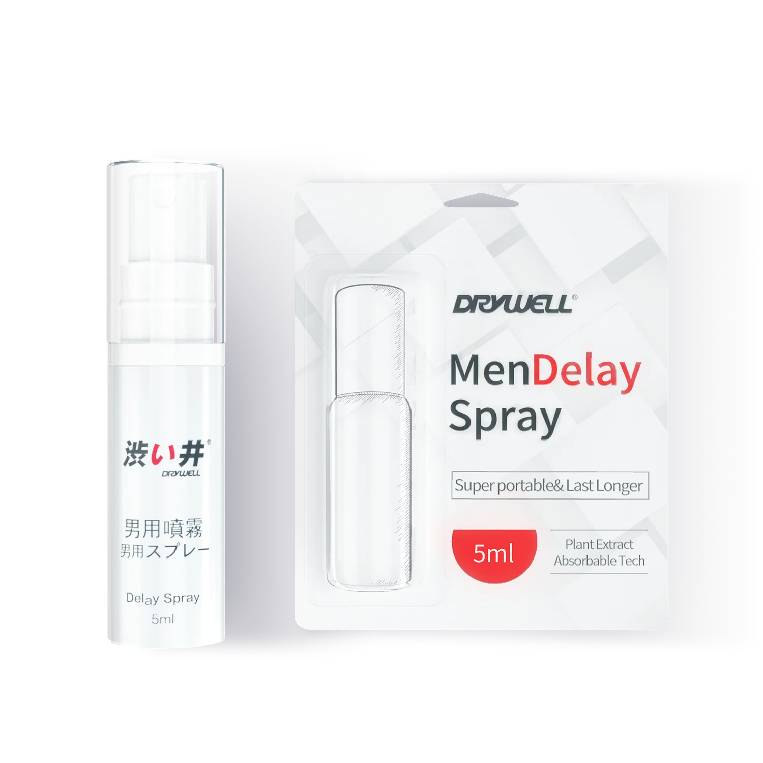 DRY WELL Male Sex Delay Spray, Spray Can Make Men Sex Last Longer No Ejaculation Adult Sexual Goods Anti Premature Ejaculation