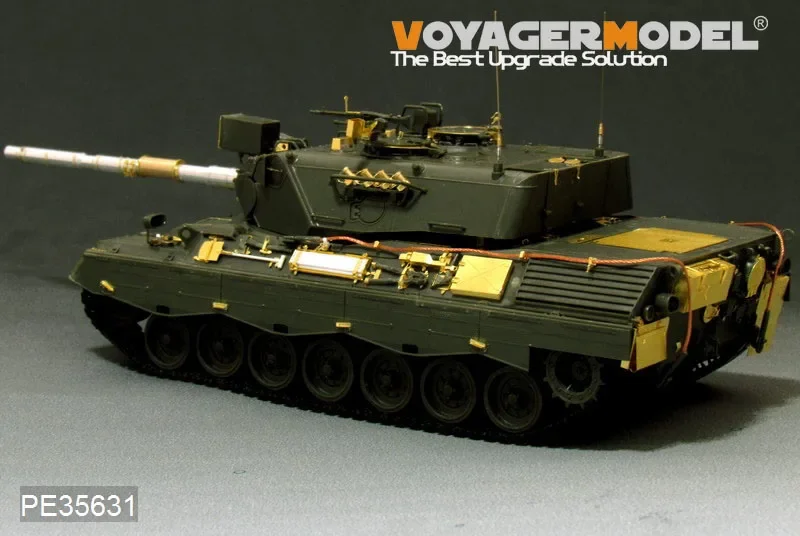 Voyager Model PE35631 1/35 Modern German Leopard 1A3 MBT (B ver include Gun barrel）(For MENG TS-007)