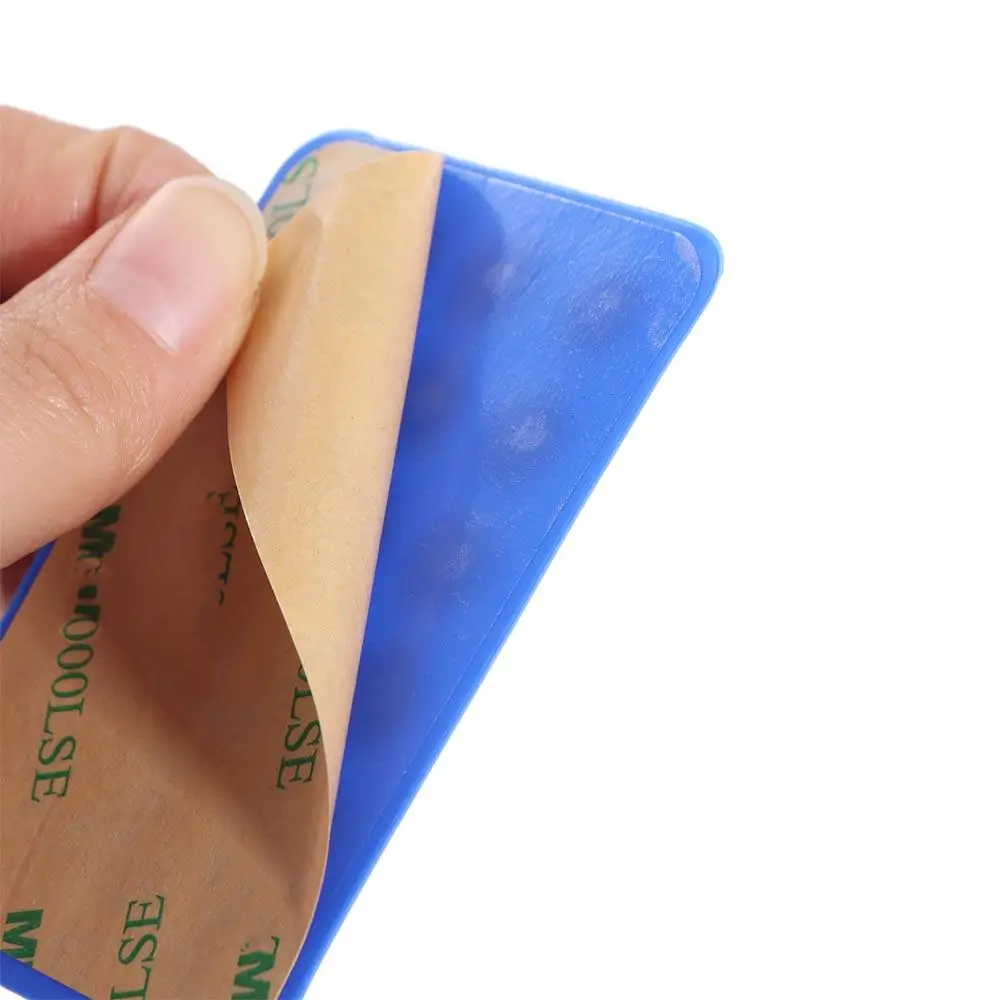 Ventouse Double Face en Silicone pour Téléphone Portable, Support Adhésif, 2 Pièces