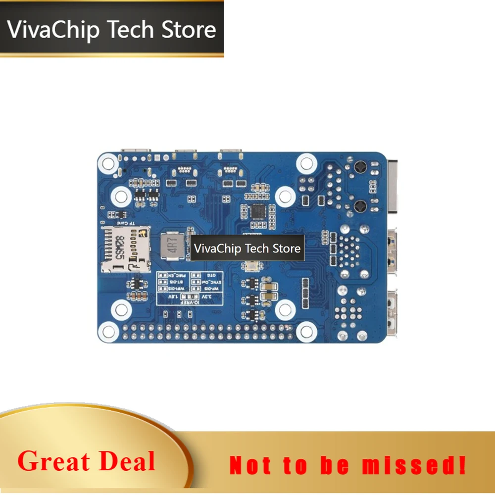 VivaChip TechCM5 To Pi 5 Adapter Board For Raspberry Pi 5 Alternative Solution For Raspberry Pi 5 Onboard Audio Header Supports