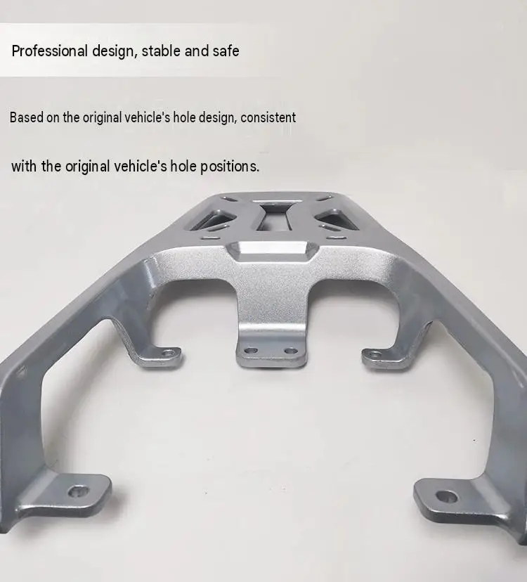 For Niu N1S E‑Scooter Rear Rack Stable Support Holder Weather‑Resistant For Travel Storage Box Mod Accessories