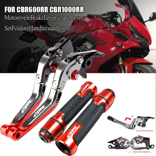 Palanca de embrague CNC de frenos de motocicleta para Honda CBR600RR CBR1000RR CBR 600 1000 RR 2008 2009 2010 2011 2012-2016 2017 2018 2019