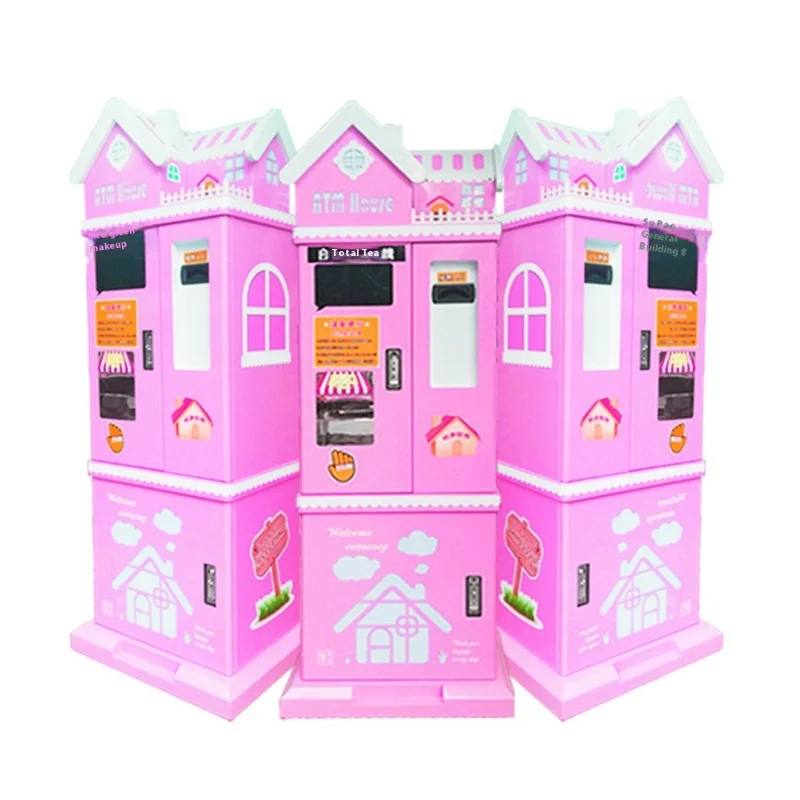 

Fully Automatic Deluxe Mini British Style Coin Operated Games Vending Machine Self-Service Smart Coin Exchange