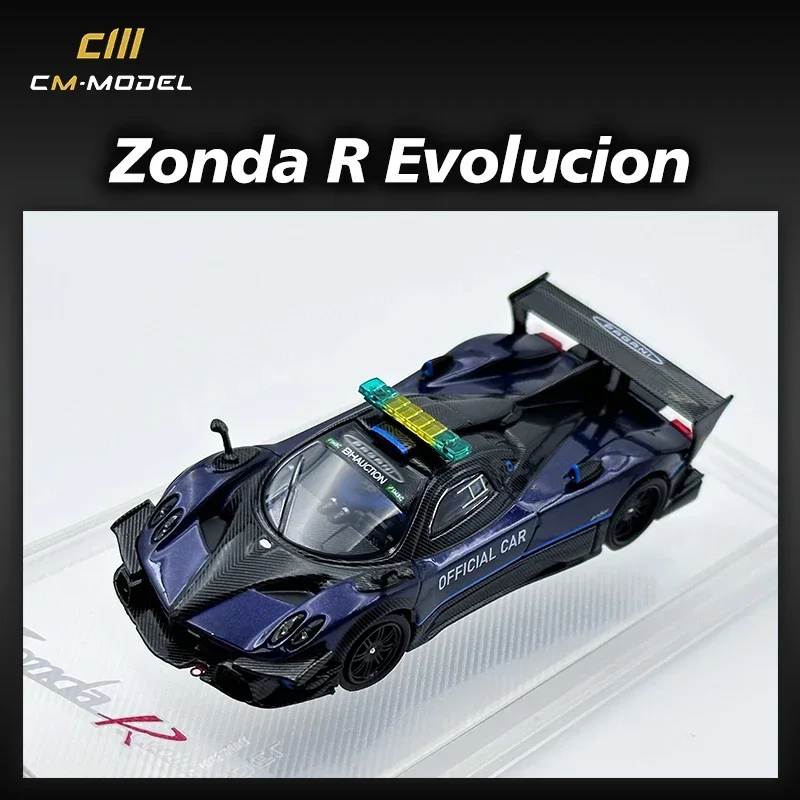 

CM In Stock 1:64 Zonda Revolution Official Safety Carbon Replaceable Wheels Diecast Diorama Car Model Toys