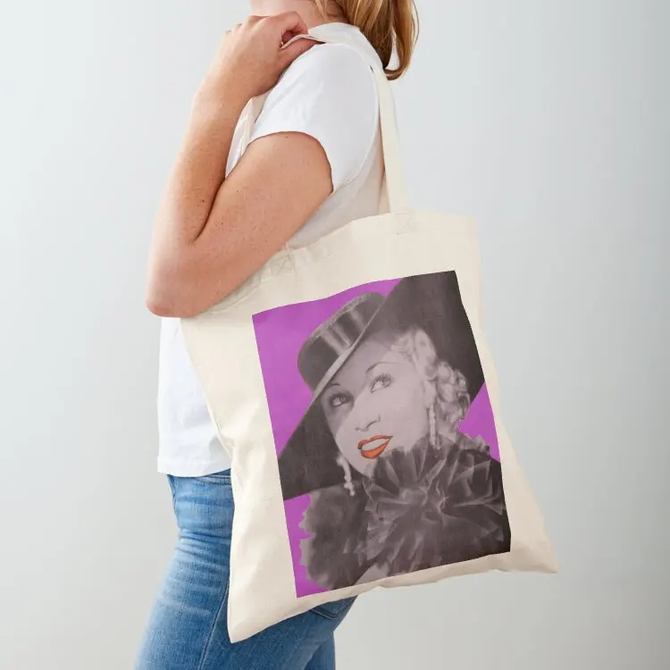 

Mae West the Blonde Vamp Tote Bag Canvas Women's bag sacs de shopping Handbags