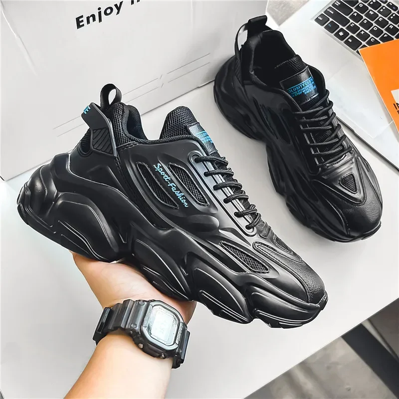 

Original Men's Sports Shoe Trend Designer Men's Shoes Thick Soled Lace Up Board Shoes Original Brand Tennis Fast Running Shoes