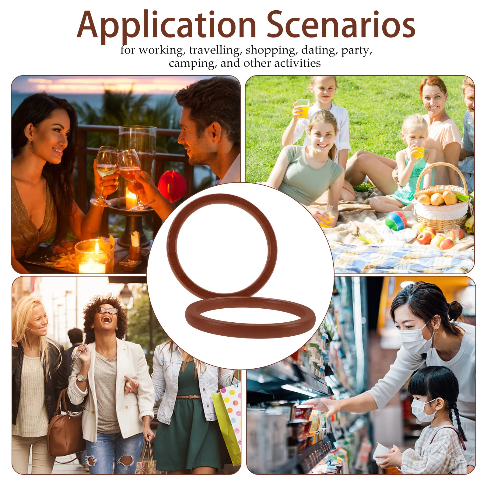 

2 шт., деревянная ручка для сумки, сменные ручки для кошелька «сделай сам», аксессуары для рукоделия, прочная, устойчивая к выцветанию, гладкая отделка для покупок, путешествий