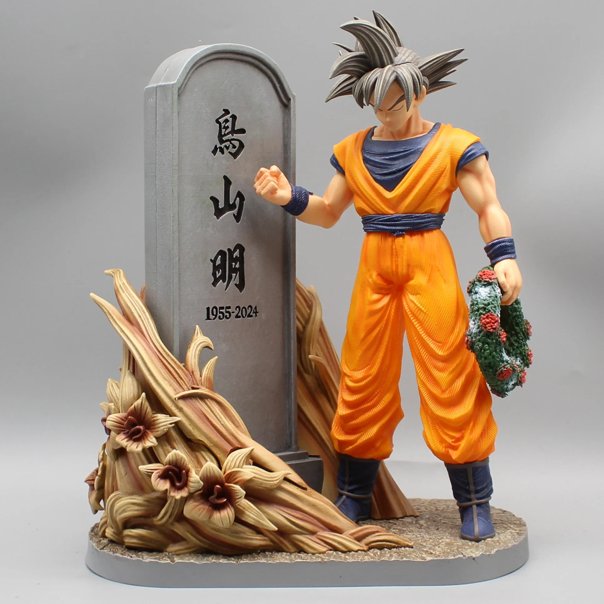 Dragon Ball Action Figures Mourning Toriyama Akira Son Goku Anime Figures PVC Collection Model Toys Ornament Doll Kids Gifts