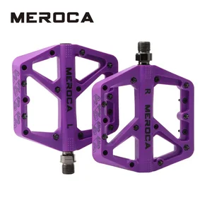 Weitere Nylonfahrrad -Pedale Ultralve Mountain Road Bike Bike Flatplattform Dwaterfestes Wasserstücke 6 Hauptumsatzbank für BMX - №6