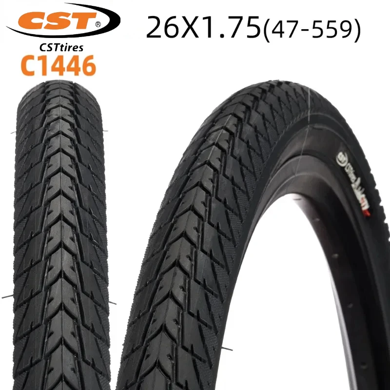 C1446 26X1.75 47-559 CST CITY BICYCLE TIRE OF TRAVEL BIKE TYRE