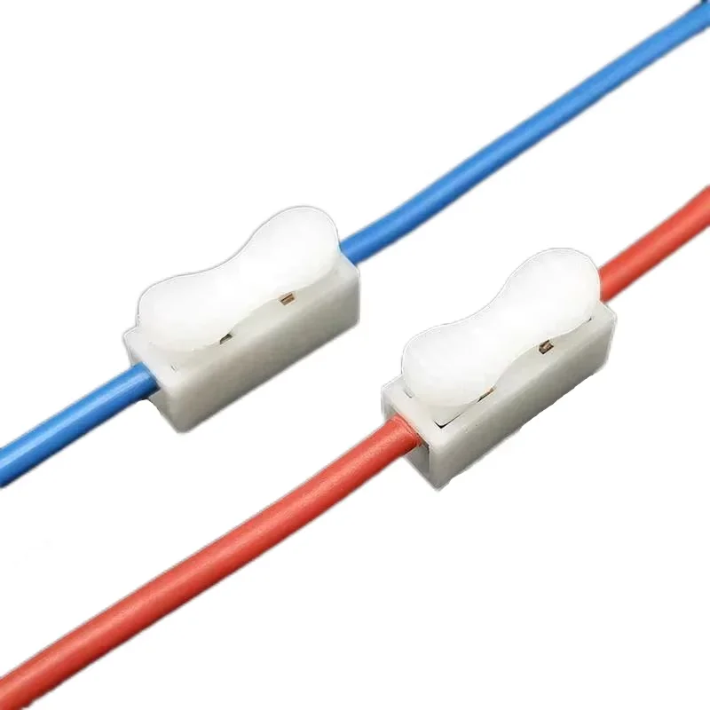 Obrázek 4: Ne lodní šroub, ne solder! 20ks 1P 2os kabel drát konektorů s jaro svěrka svorka blok - uitra rychle setup