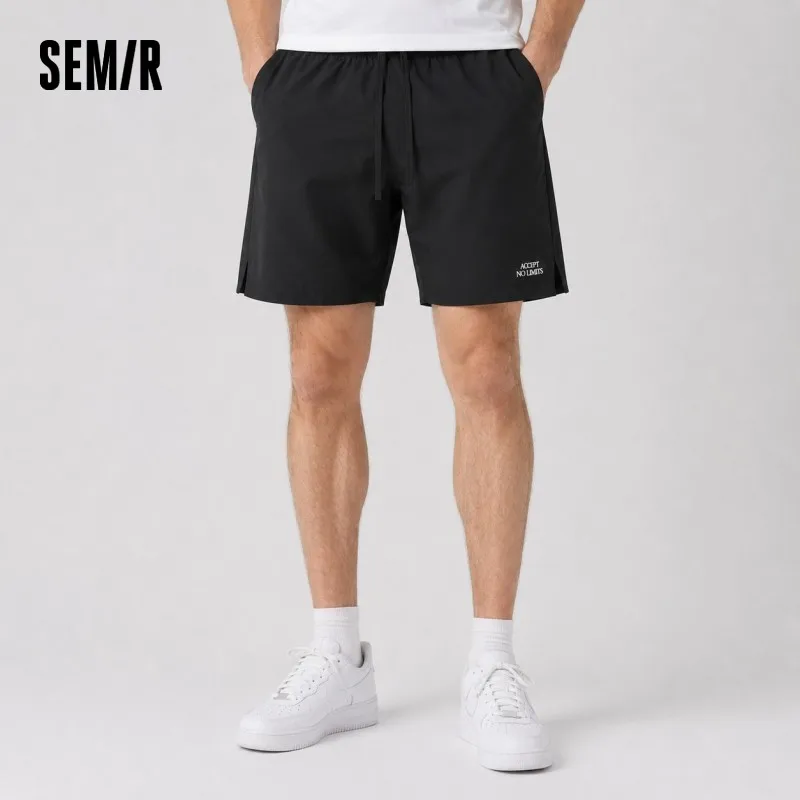 Semir Men Pants Home Wear Lightweight Quick Dry 4 Way Stretch Functional Sporty Print Top 2026 Summer Wear