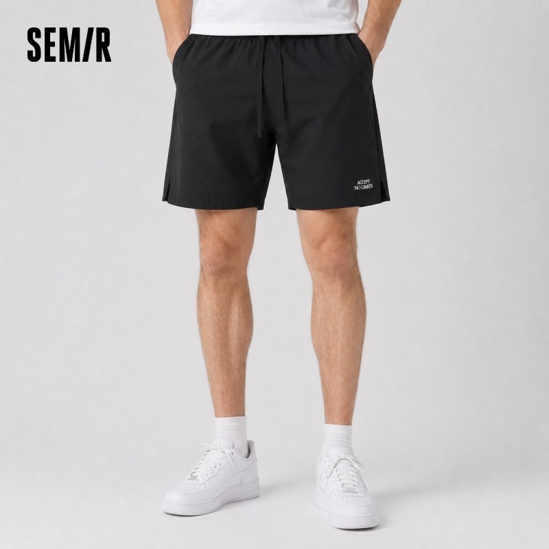  Semir Men Pants Home Wear Lightweight Quick Dry 4 Way Stretch Functional Sporty Print Top 2026 Summer Wear 